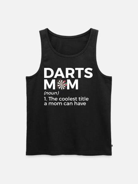 Darts Player Darts - Men's Premium Organic Tank Top - black