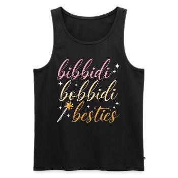 Bibbidi Bobbidi Beasts - Men's Premium Organic Tank Top - black - Front - Michal (187cm)