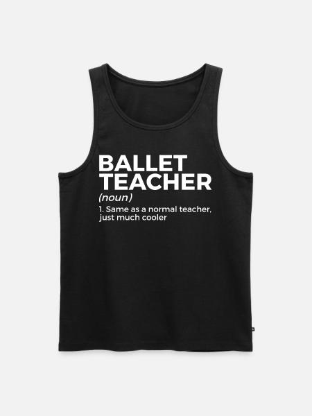 Danse classique - Débardeur bio Premium Homme - noir