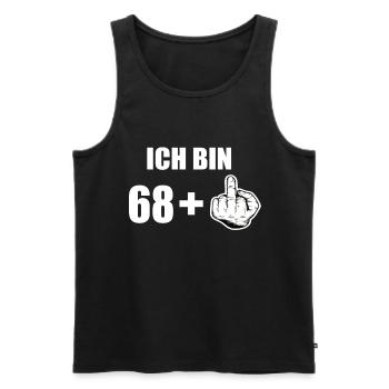 69 Geburtstag - Männer Premium Bio Tank Top - Schwarz - Vorne - Michal (187cm)