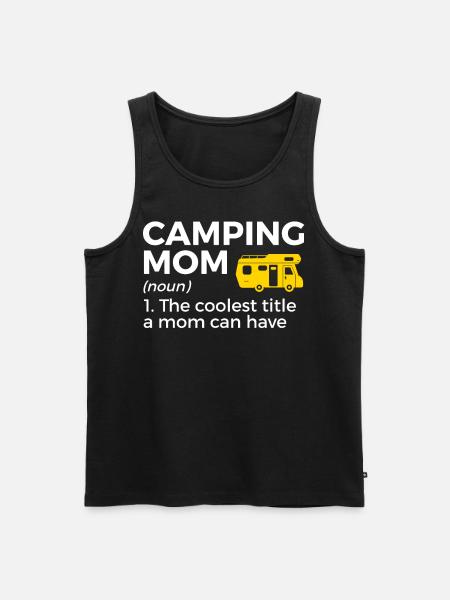 Camping Camping Motorhome - Men's Premium Organic Tank Top - black