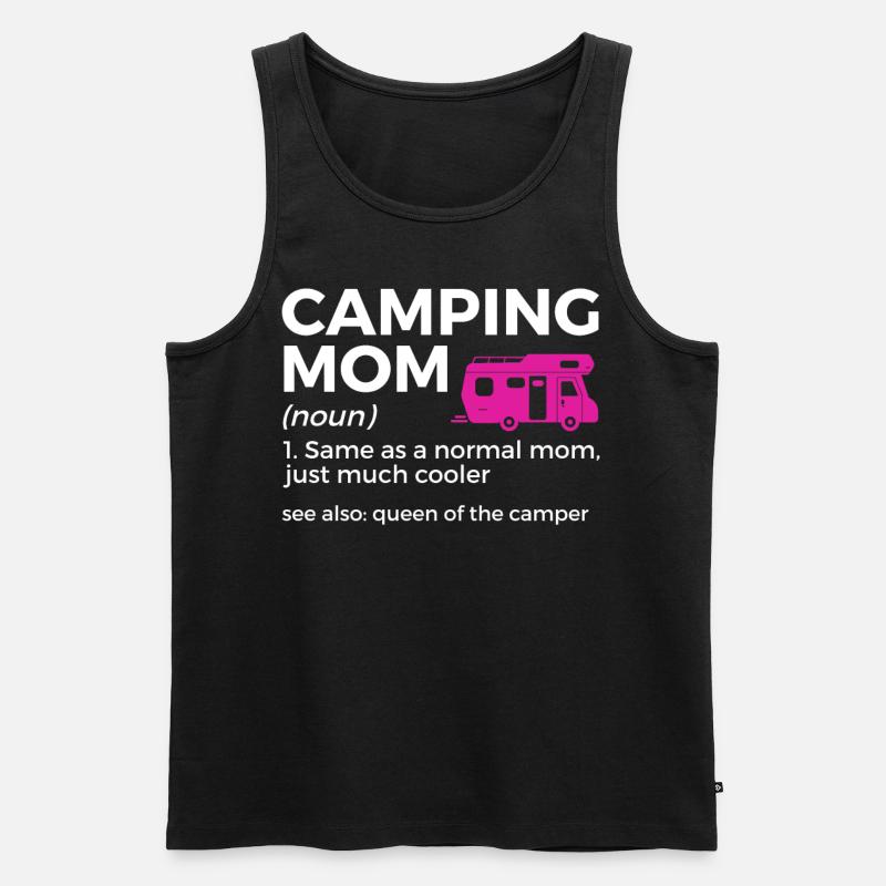 Camping Camping Motorhome - Men's Premium Organic Tank Top - black