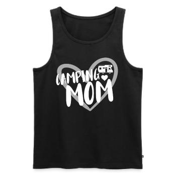 Camping Camping Motorhome - Men's Premium Organic Tank Top - black - Front - Michal (187cm)