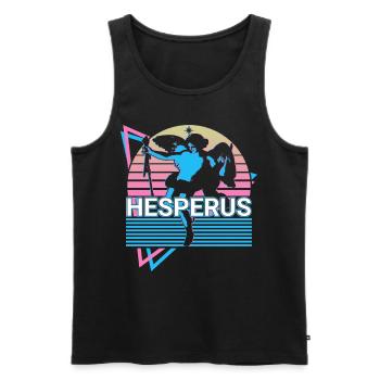 Hesperus Griechischer Gott Antike griechische Myth - Männer Premium Bio Tank Top - Schwarz - Vorne - AI Model Male 178 light (178cm)