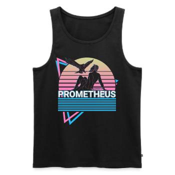 Prometheus Greek God Ancient Greek My - Men's Premium Organic Tank Top - black - Front - AI Model Male 178 light (178cm)