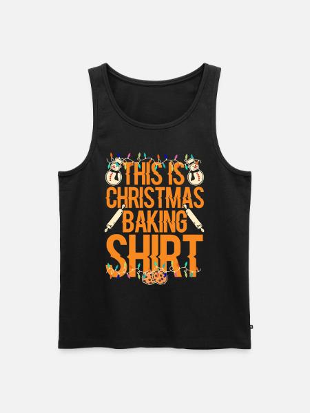 Christmas Costume - Men's Premium Organic Tank Top - black