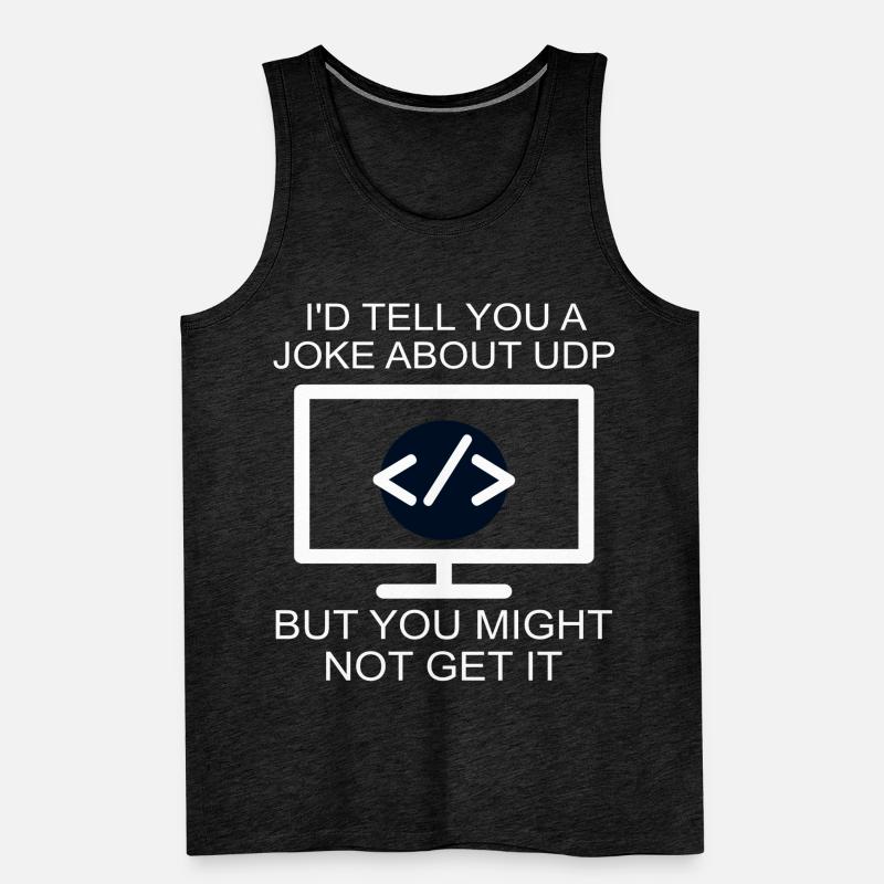 Cybersecurity - IT Security Computer Scientist Men's Premium Organic Tank Top