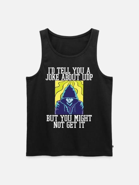 Cybersecurity - IT Security Computer Scientist - Men's Premium Organic Tank Top - black