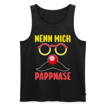 Karnevalskostüm Karnevalist Fasching Karneval - Männer Premium Bio Tank Top - Schwarz - Vorne - AI Model Male 178 light (178cm)