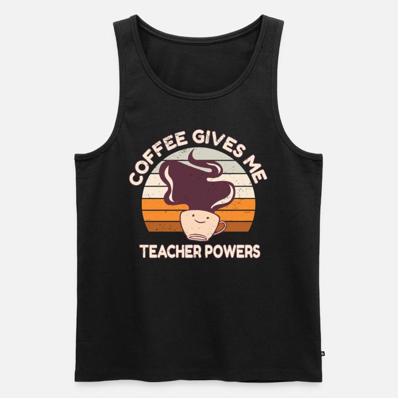 Grundschule Lehrer Kindergarten Erzieherin - Männer Premium Bio Tank Top - Schwarz
