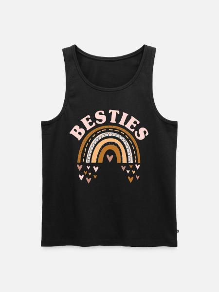 Beasts - Men's Premium Organic Tank Top - black