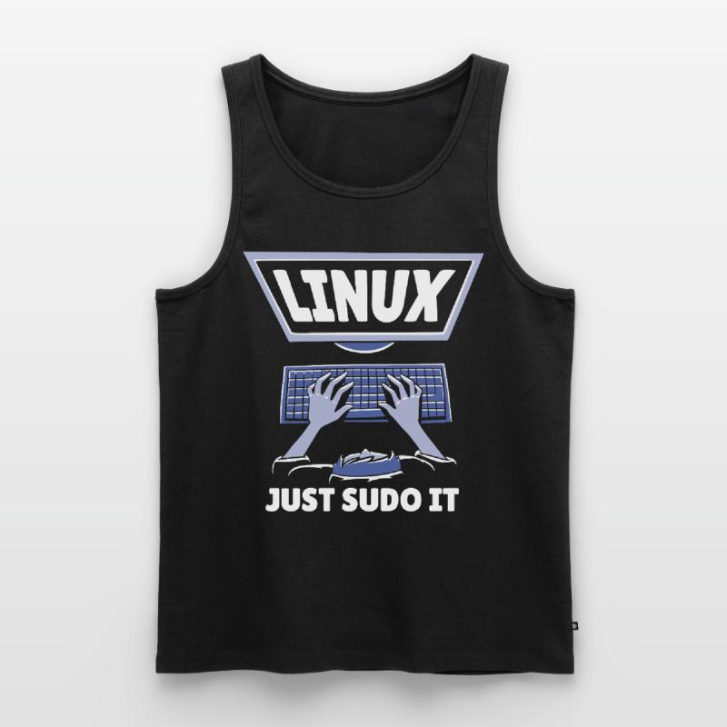 Linux Software Open Source Programmieren Programmi Männer Premium Bio Tank Top