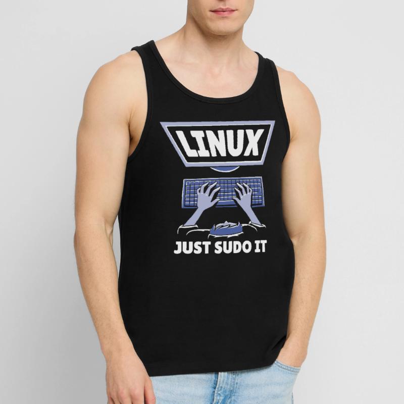 Linux Software Open Source Programmieren Programmi Männer Premium Bio Tank Top