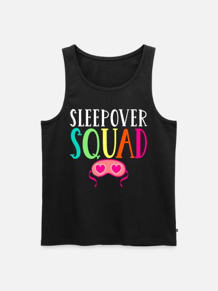 Sleepover Squad - Men's Premium Organic Tank Top - black