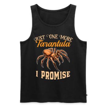 Only one Tarantula spider arachnophils left - Men's Premium Organic Tank Top - black - Front - Michal (187cm)