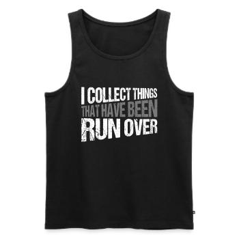 Taxidermie Collect Things That Have Been Run Over - Men's Premium Organic Tank Top - black - Front - Michal (187cm)