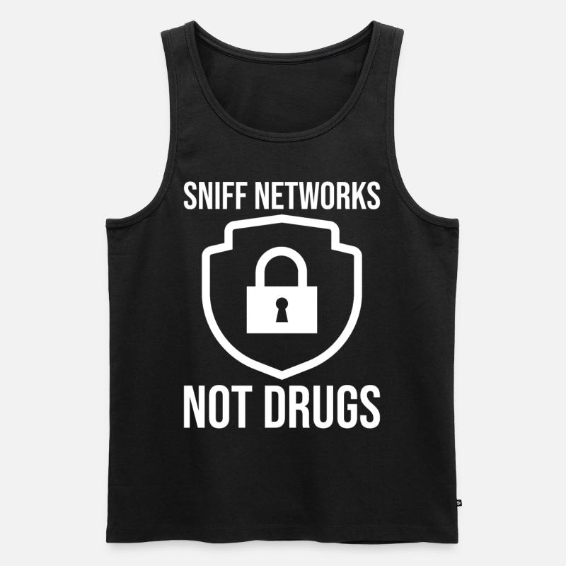 Cybersecurity Computer Security Cybersecurity - Men's Premium Organic Tank Top - black