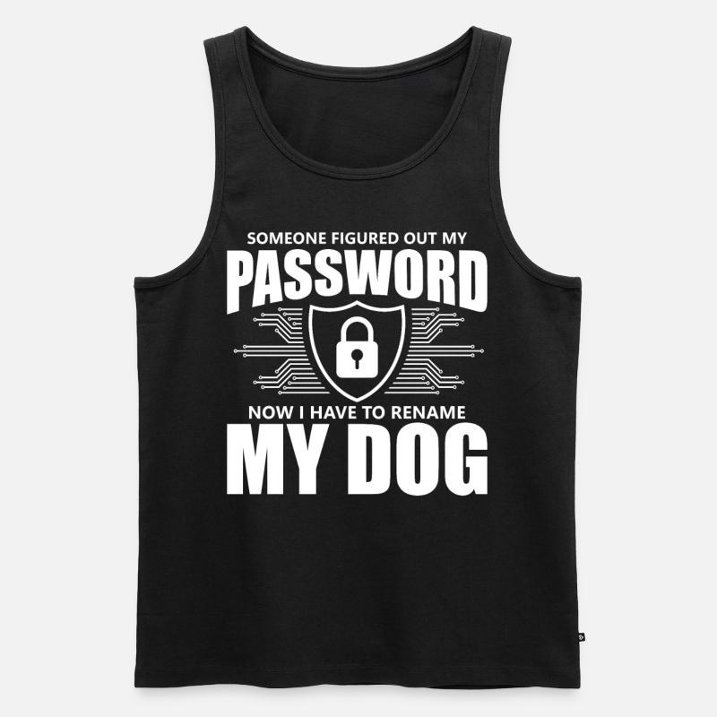 Cybersecurity Computer Security Cybersecurity - Men's Premium Organic Tank Top - black