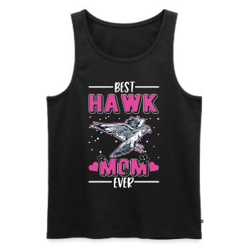 Falcons Mama Falconer Kestrel Falconry Falconry Falconry - Men's Premium Organic Tank Top - black - Front - Michal (187cm)