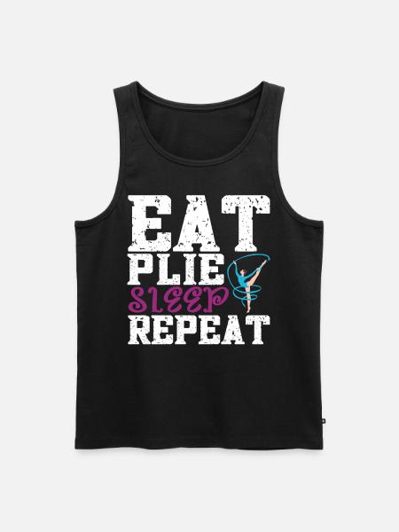 Ballet Dancer Ballet Dancing - Men's Premium Organic Tank Top - black