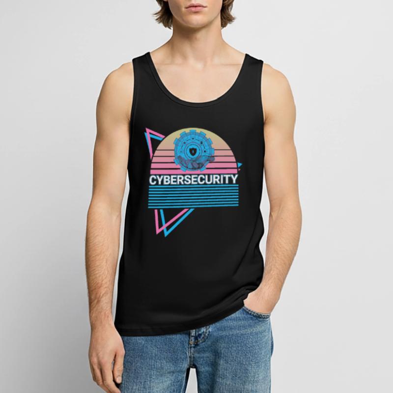 Cybersecurity Computer Security Cybersecurity Men's Premium Organic Tank Top