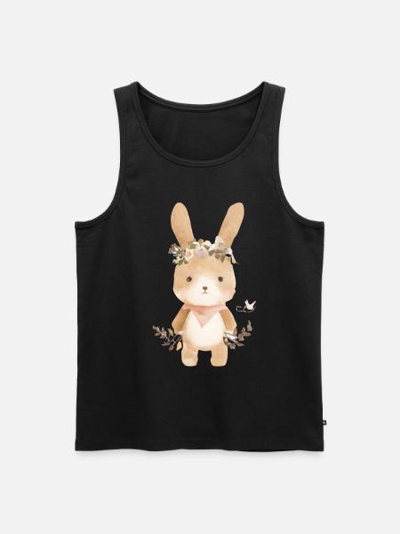 Cute - Men's Premium Organic Tank Top - black