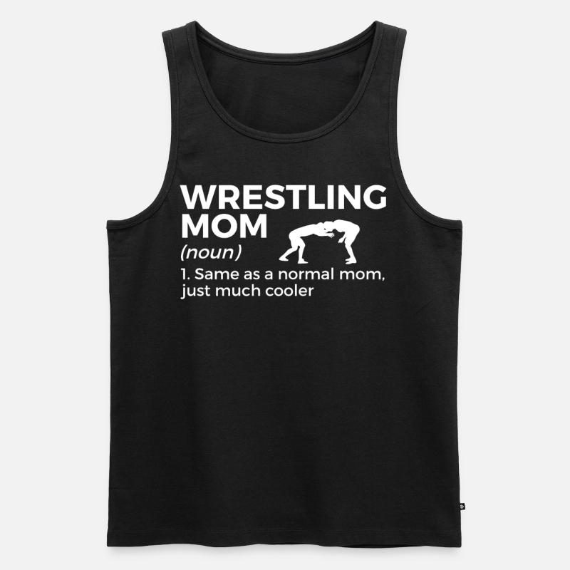 Wrestling - Männer Premium Bio Tank Top - Schwarz