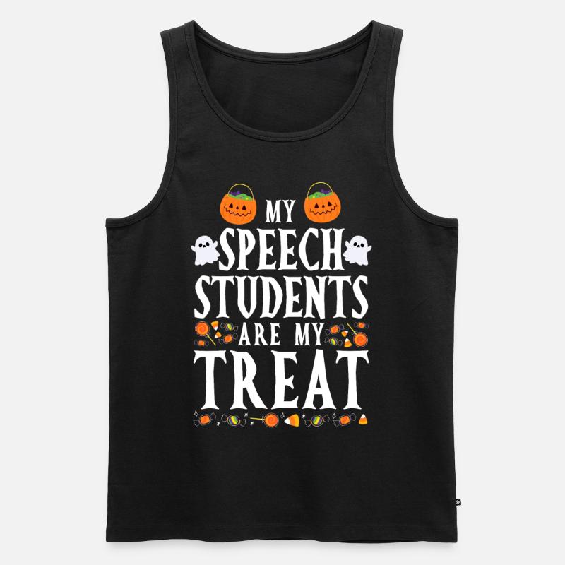 Speech Therapist Therapy Assistant - Männer Premium Bio Tank Top - Schwarz