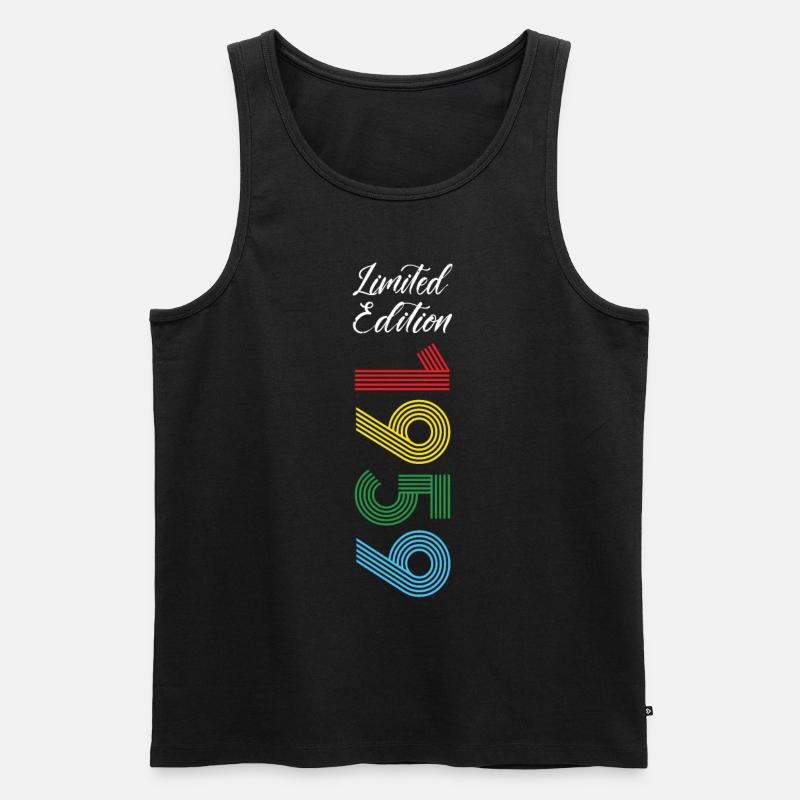 Limited Edition 1959 - Männer Premium Bio Tank Top - Schwarz