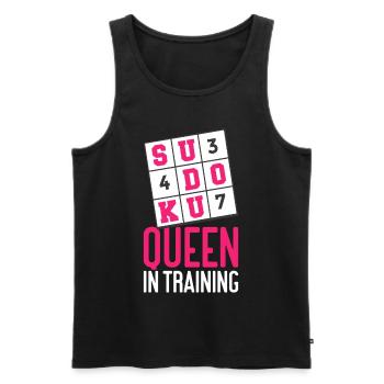 Sudoku Puzzle Sudoku Grid Sudoku lösen Sodoku - Männer Premium Bio Tank Top - Schwarz - Vorne - AI Model Male 178 light (178cm)