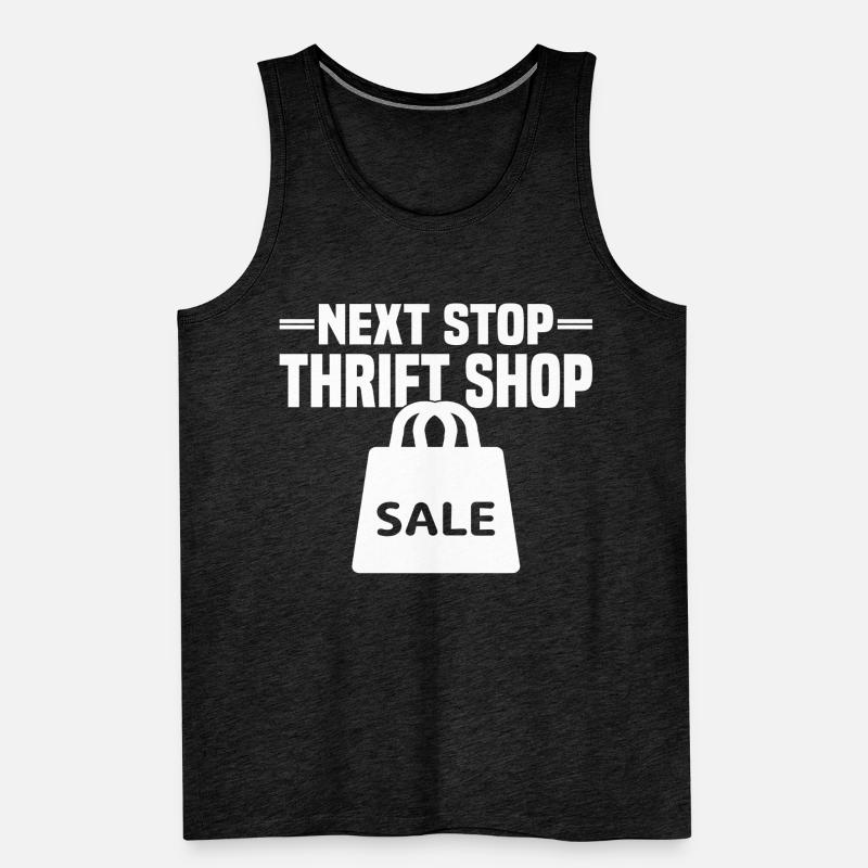 Secondhandladen Secondhand Öko Hipster Gebraucht Männer Premium Bio Tank Top