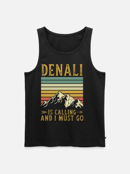 Alaska - Men's Premium Organic Tank Top - black