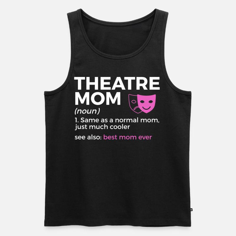 Theater Schauspieler - Männer Premium Bio Tank Top - Schwarz
