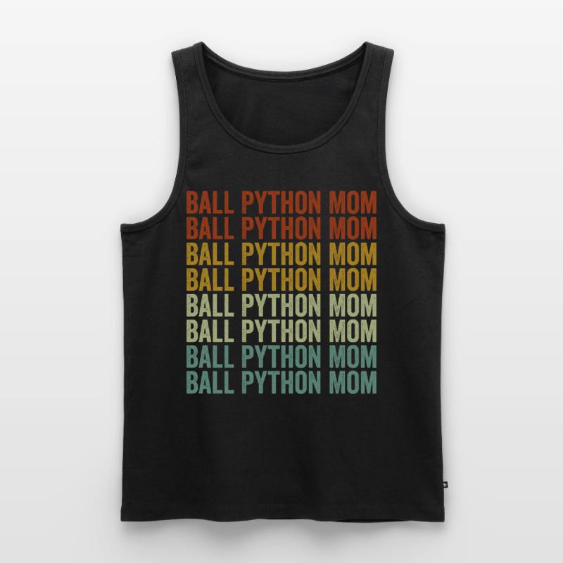 Ball python Mama Ball python Snake Mama Men's Premium Organic Tank Top