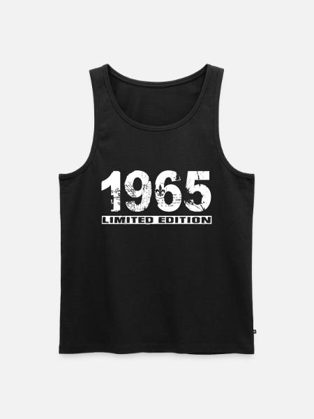 Édition limitée 1965 - Débardeur bio Premium Homme - noir