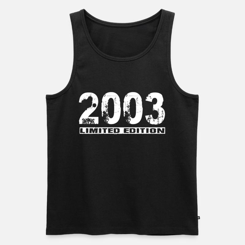 Édition limitée 2003 - Débardeur bio Premium Homme - noir