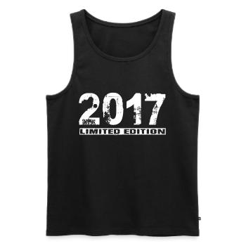 Édition Limitée 2017 - Débardeur bio Premium Homme - noir - Devant - Michal (187cm)