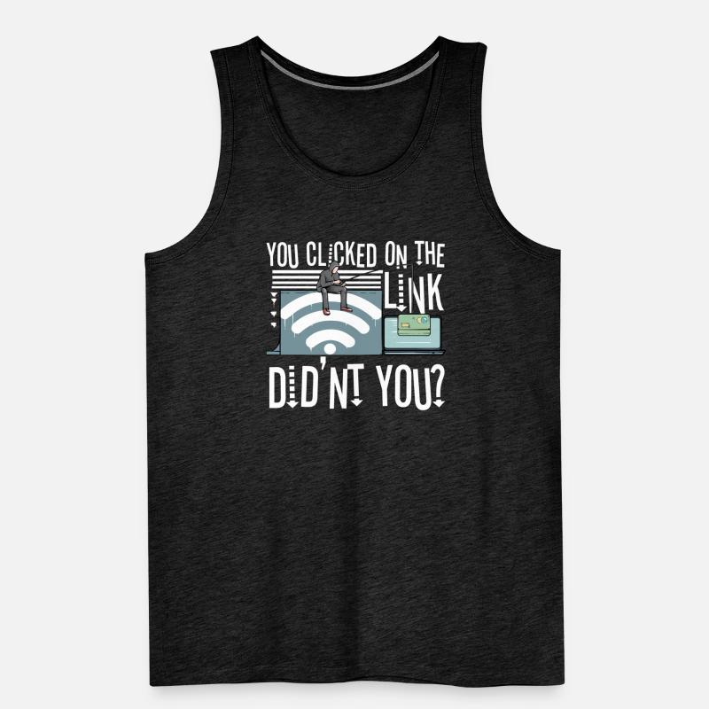 Hacker Programmierer Entwickler Informatik Männer Premium Bio Tank Top