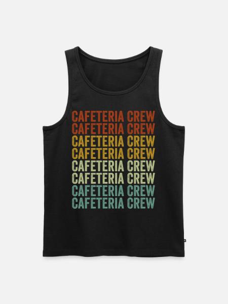 Cafeteria-Crew Cafeteria-Arbeiter-Crew - Männer Premium Bio Tank Top - Schwarz