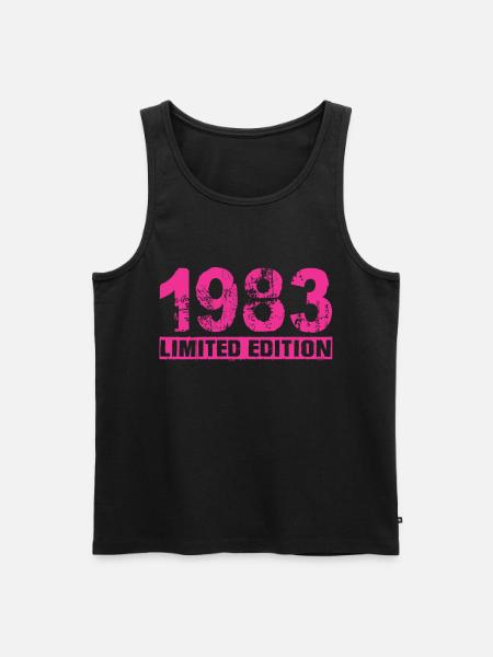 Édition limitée 1983 - Débardeur bio Premium Homme - noir