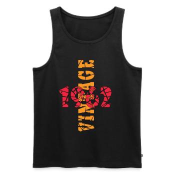 Hergestellt 1962, Geboren 1962 Geburtstag - Männer Premium Bio Tank Top - Schwarz - Vorne - Michal (187cm)