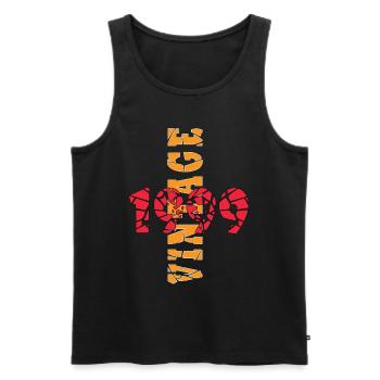 1999 Jahrgang Geburtstagsgeschenk - Männer Premium Bio Tank Top - Schwarz - Vorne - Michal (187cm)