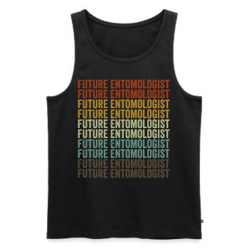 Future Entomologist Entomologist Entomology-Stud - Men's Premium Organic Tank Top - black - Front - AI Model Male 178 light (178cm)