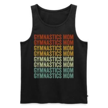 Gymnastics Mom Gymnastics Mom Women Gymnastics - Men's Premium Organic Tank Top - black - Front - Michal (187cm)