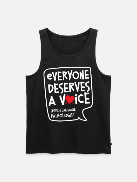 Speech Therapist Therapy Assistant - Männer Premium Bio Tank Top - Schwarz