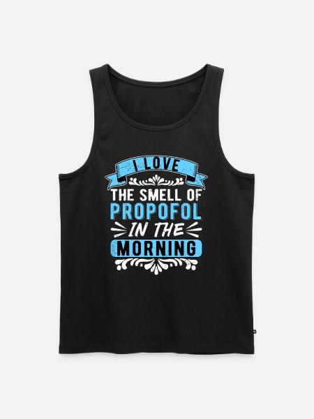 Anesthesiology Anesthesiologist Anesthesiologist - Men's Premium Organic Tank Top - black
