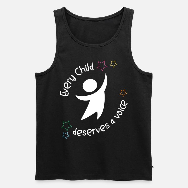 Speech Therapist Therapy Assistant - Männer Premium Bio Tank Top - Schwarz