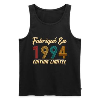 Fabriqué en 1994 Vintage cadeau d'anniversaire - Débardeur bio Premium Homme - noir - Devant - Michal (187cm)