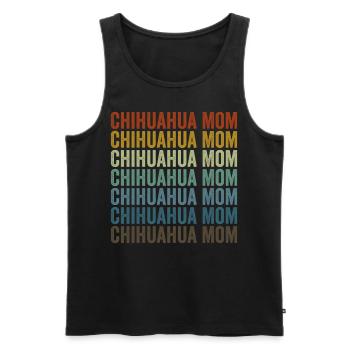 Chihuahua Mama Chihuahua Dog Chihuahua Owner - Men's Premium Organic Tank Top - black - Front - Michal (187cm)