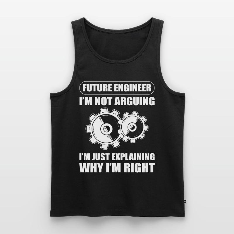 Future Engineer Mechanical Engineering Mechanical Men's Premium Organic Tank Top